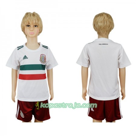 Billiga Fotbollströjor Mexico Barn VM 2018 Borta tröja